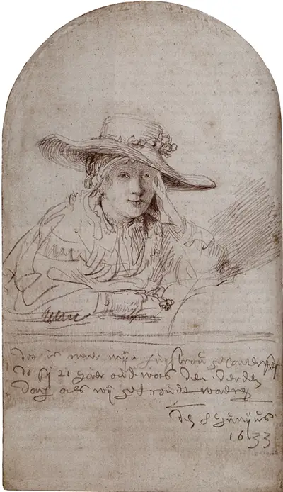 Portrait of Saskia as a Bride Rembrandt